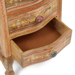 Ailey Handcrafted Boho Mango Wood 3 Drawer Nightstand Natural - Christopher Knight Home 17 Ailey Handcrafted Boho Mango Wood 3 Drawer Nightstand Natural - Christopher Knight Home -Living Furniture GUEST 007c4793 83ee 494e b631 fa0f2186af6c