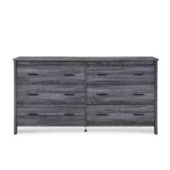 Olimont Contemporary 6 Drawer Dresser - Christopher Knight Home -Living Furniture GUEST 020569fb 141c 45fb be0e ffaf95f277e8