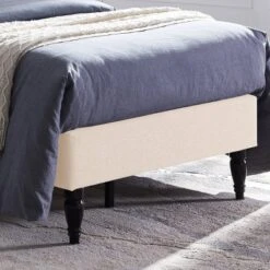 Tourmaline Contemporary Upholstered Bed - Christopher Knight Home -Living Furniture GUEST 021ee2b1 7867 4638 a465 a43fca49560e