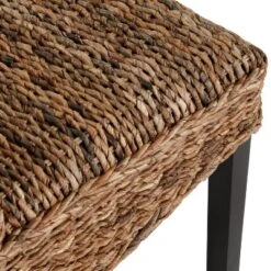 Christopher Knight Home Classic Harper Rattan And Wood Dining Chair (Set Of 2), Brown/Black -Living Furniture GUEST 040ba767 2b88 4979 8e5f d2d4d2ee5057
