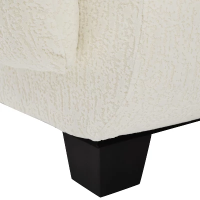 Christopher Knight Home Roxie Modern 3-Seater 94.5" Chenille Upholstered Sofa With Curved Armrests 8 Christopher Knight Home Roxie Modern 3-Seater 94.5" Chenille Upholstered Sofa With Curved Armrests - Image 8