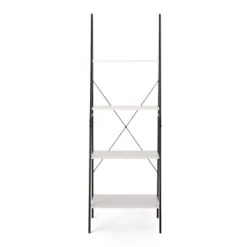 71.5" Newnan Modern Industrial 4 Shelf Etagere Ladder Bookcase - Christopher Knight Home 17 71.5" Newnan Modern Industrial 4 Shelf Etagere Ladder Bookcase - Christopher Knight Home -Living Furniture GUEST 0510e773 46e9 4d04 a7bb dde2c7a26e7c