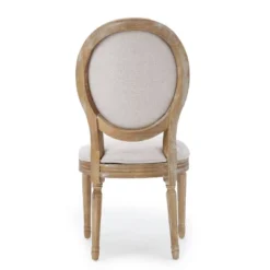 Set Of 4 Phinnaeus French Country Fabric Dining Chairs Beige/Natural - Christopher Knight Home -Living Furniture GUEST 0535e75b 4702 4649 b5fb a37b1d798607