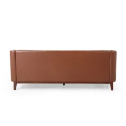 Ovando Contemporary Upholstered 3 Seater Sofa - Christopher Knight Home -Living Furniture GUEST 05a46a7e c979 4083 8338 0782c994ece2