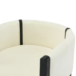 Christopher Knight Home Diana Modern Rubberwood Linen Upholstered Armchairs (Set Of 2) 15 Christopher Knight Home Diana Modern Rubberwood Linen Upholstered Armchairs (Set Of 2) -Living Furniture GUEST 087012b2 2da9 4979 a5c0 cb538b0f98df