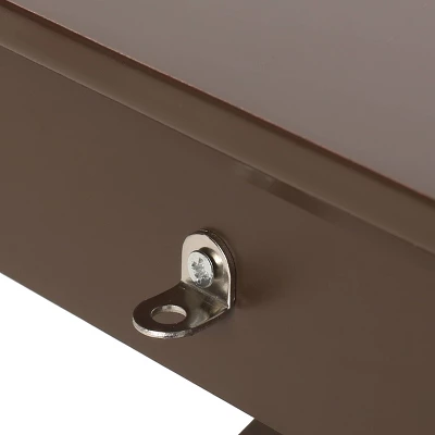 Vernon Contemporary 2 Shelf Side Table Dark Walnut - Christopher Knight Home 8 Vernon Contemporary 2 Shelf Side Table Dark Walnut - Christopher Knight Home - Image 8