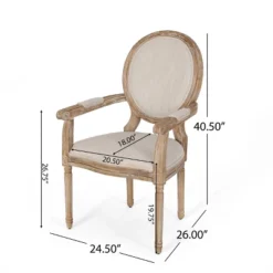 Set Of 2 Judith French Country Wood Upholstered Dining Chairs - Christopher Knight Home 24 Set Of 2 Judith French Country Wood Upholstered Dining Chairs - Christopher Knight Home -Living Furniture GUEST 0bbd5032 2ba2 4bb4 9041 9729d4a59de7 1