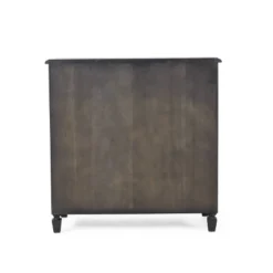 Newell Rustic Acacia Wood And Cane 3 Drawer Dresser Dark Gray - Christopher Knight Home -Living Furniture GUEST 0c68f7ec 2fad 4217 a7fc 7653a6a88f27