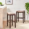 Set Of 2 Tiffin Contemporary Studded Barstools Gray - Christopher Knight Home