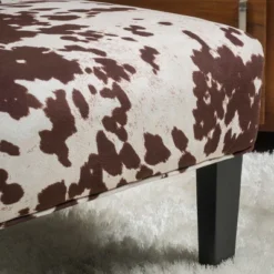 Set Of 2 Kassi Cowhide Print Upholstered Accent Chair - Christopher Knight Home -Living Furniture GUEST 0d64ea06 51b0 4b32 8e61 4946a93f4ac8
