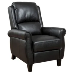 Haddan Faux Leather Recliner Club Chair - Christopher Knight Home -Living Furniture GUEST 0f62f066 a4e2 4882 b66d dcace1d6cae1