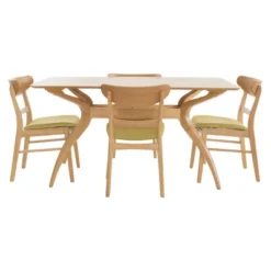 5pc 60" Idalia Mid-Century Modern Dining Set - Christopher Knight Home 13 5pc 60" Idalia Mid-Century Modern Dining Set - Christopher Knight Home -Living Furniture GUEST 0f84c01f c817 4025 86f7 a0995c8b6bcb