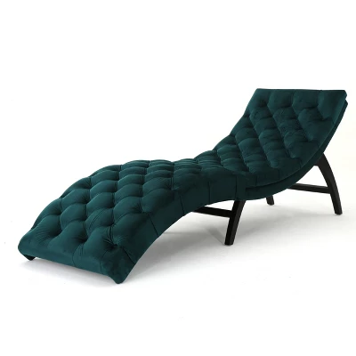 Garret Tufted Chaise Lounge - Christopher Knight Home 7 Garret Tufted Chaise Lounge - Christopher Knight Home - Image 7