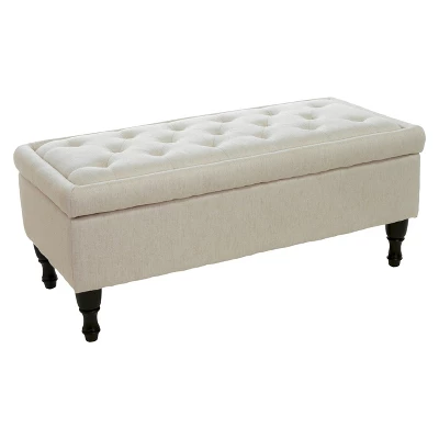 Chantelle Fabric Storage Ottoman - Christopher Knight Home 3 Chantelle Fabric Storage Ottoman - Christopher Knight Home - Image 3