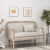 Christopher Knight Home Trask French Country 49.75"W Fabric Upholstered Loveseat