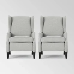 Set Of 2 Wescott Contemporary Fabric Recliners - Christopher Knight Home 33 Set Of 2 Wescott Contemporary Fabric Recliners - Christopher Knight Home -Living Furniture GUEST 16b34891 50af 4920 bd73 fdcec45c1936