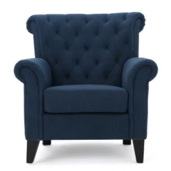 Merrit Tufted Club Chair - Christopher Knight Home -Living Furniture GUEST 17d5edcb 4c41 40c1 9ca3 43010ba36c7e