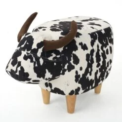 Bessie Cow Ottoman - Christopher Knight Home 8 Bessie Cow Ottoman - Christopher Knight Home -Living Furniture GUEST 19d07107 a49a 4abd 83a4 0d5f16206f97