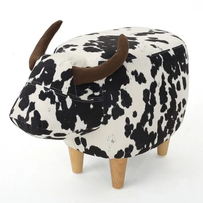 Bessie Cow Ottoman - Christopher Knight Home 4 Bessie Cow Ottoman - Christopher Knight Home - Image 4