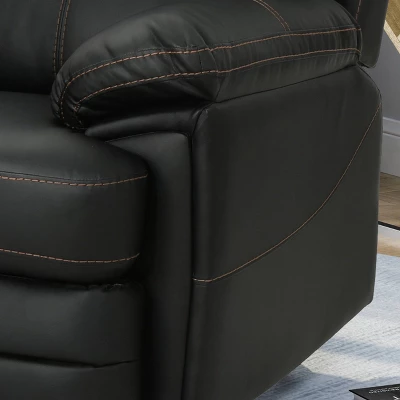 Elodie Leather Swivel Power Recliner - Christopher Knight Home 3 Elodie Leather Swivel Power Recliner - Christopher Knight Home - Image 3
