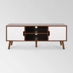 Peermont Mid-Century Modern TV Stand For TVs Up To 53" - Christopher Knight Home 11 Peermont Mid-Century Modern TV Stand For TVs Up To 53" - Christopher Knight Home -Living Furniture GUEST 1b807418 3f24 48c5 991c 59d619416698