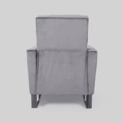 Brightwood Modern Press-Back Recliner Gray - Christopher Knight Home -Living Furniture GUEST 1d1b1c60 22e3 44fb b54b 3b0c2516961e