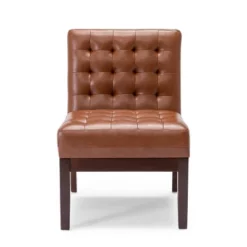 Uintah Contemporary Tufted Accent Chair - Christopher Knight Home -Living Furniture GUEST 1e878aef 0f7a 43a8 ac3a 3f78b2210446