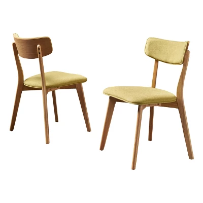 Set Of 2 Chazz Mid-Century Dining Chair - Christopher Knight Home 7 Set Of 2 Chazz Mid-Century Dining Chair - Christopher Knight Home - Image 7