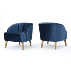 Set Of 2 Amaia Modern New Velvet Club Chair - Christopher Knight Home 11 Set Of 2 Amaia Modern New Velvet Club Chair - Christopher Knight Home -Living Furniture GUEST 2093bd0b 589b 48c7 86aa 069e8bd07456