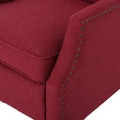 Wescott Traditional Fabric Recliner Deep Red - Christopher Knight Home -Living Furniture GUEST 20d3ae4c 7420 4ce9 a568 36d351a3a0b5