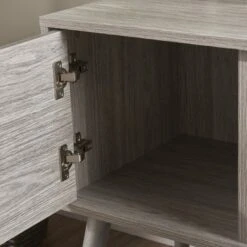 47" Amarah Mid Century Modern Entertainment Center - Christopher Knight Home -Living Furniture GUEST 21290906 8ee6 4347 97bd 7039368f47e8