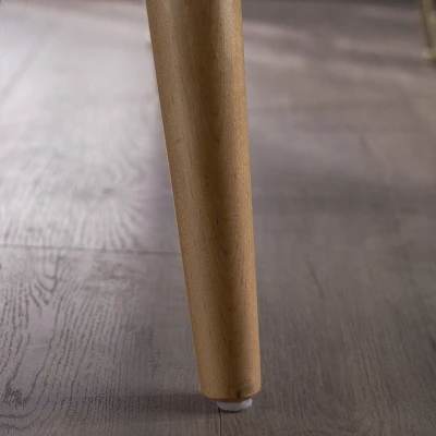 Cheryiie Faux Fur Accent Chair White - Christopher Knight Home 4 Cheryiie Faux Fur Accent Chair White - Christopher Knight Home - Image 4