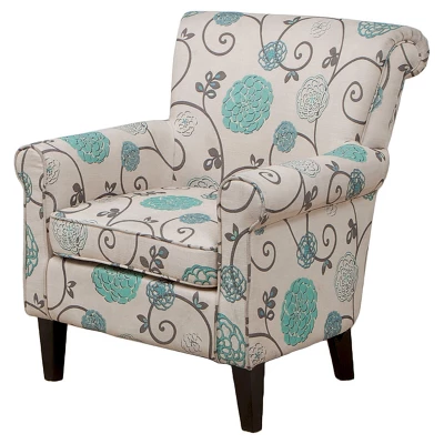 Roseville Upholstered Club Chair - Christopher Knight Home 5 Roseville Upholstered Club Chair - Christopher Knight Home - Image 5