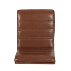 2pc Hargis Mid Century Modern Channel Stitch Bentwood Swivel Counter Height Barstools - Christopher Knight Home -Living Furniture GUEST 22b942ad 6c49 4552 b553 6463f185c830