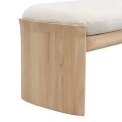 Christopher Knight Home Bellomy Modern 51.5 Inch Rubberwood Upholstered Ottoman 12 Christopher Knight Home Bellomy Modern 51.5 Inch Rubberwood Upholstered Ottoman -Living Furniture GUEST 2354c71b be8a 4ff3 af93 709d6f8bfb49