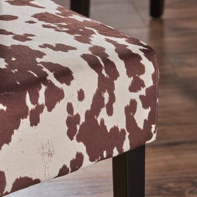 Set Of 2 Pertica Contemporary Dining Chair Dark Brown - Christopher Knight Home 3 Set Of 2 Pertica Contemporary Dining Chair Dark Brown - Christopher Knight Home - Image 3