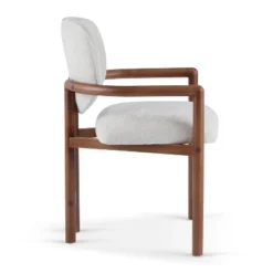 Christopher Knight Home Edge Modern Rubberwood Upholstered Dining Chairs (Set Of 2) -Living Furniture GUEST 24403902 aacc 442d 9299 78d4be514dfe