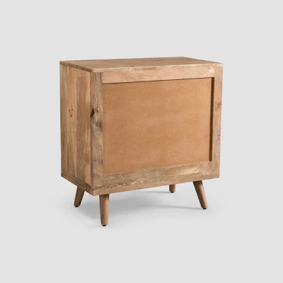 Latona MidCentury Modern 3 Drawer Chest Natural - Christopher Knight Home 5 Latona MidCentury Modern 3 Drawer Chest Natural - Christopher Knight Home - Image 5