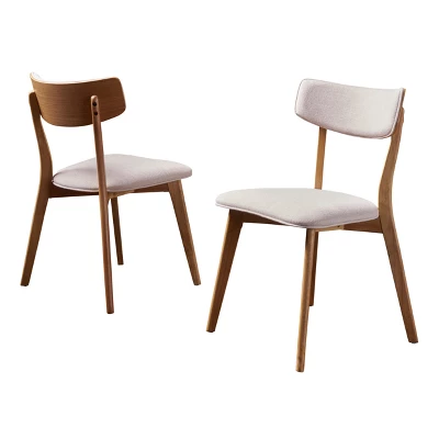 Set Of 2 Chazz Mid-Century Dining Chair - Christopher Knight Home 8 Set Of 2 Chazz Mid-Century Dining Chair - Christopher Knight Home - Image 8