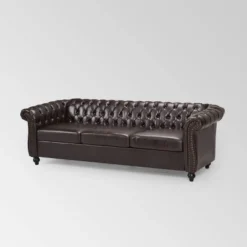 Parksley Tufted Chesterfield Sofa - Christopher Knight Home 16 Parksley Tufted Chesterfield Sofa - Christopher Knight Home -Living Furniture GUEST 25e9c145 2ce6 4ec2 b175 e72a73595ce0
