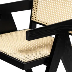 Christopher Knight Home Randall Rubberwood And Cane Arm Dining Chair With V-Shaped Legs(Set Of 2) 16 Christopher Knight Home Randall Rubberwood And Cane Arm Dining Chair With V-Shaped Legs(Set Of 2) -Living Furniture GUEST 25fbc7b1 7edf 422a 9891 165007a04180