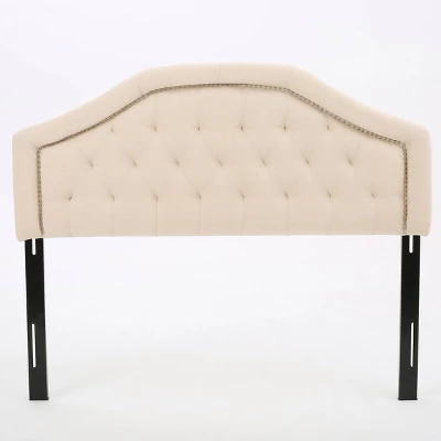 Killian Upholstered Headboard Full/Queen - Christopher Knight Home 4 Killian Upholstered Headboard Full/Queen - Christopher Knight Home - Image 4