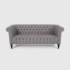 Barneyville Traditional Chesterfield Sofa Gray - Christopher Knight Home 9 Barneyville Traditional Chesterfield Sofa Gray - Christopher Knight Home -Living Furniture GUEST 270e9d58 151b 4e04 89b8 c5d2c8fa08d5