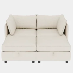 Christopher Knight Home Penny Versatile 68" Modular Storage Loveseat With Two Ottomans 21 Christopher Knight Home Penny Versatile 68" Modular Storage Loveseat With Two Ottomans -Living Furniture GUEST 2819b461 cd02 49f8 9e0b 8bebafe7f36b