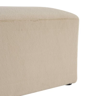Christopher Knight Home Annette Modern Upholstered Long Ottoman 7 Christopher Knight Home Annette Modern Upholstered Long Ottoman - Image 7