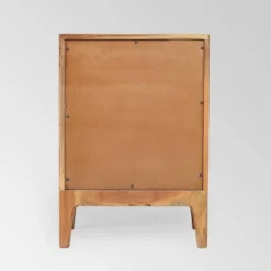 Amwiler Modern Acacia Wood Side Table Tan - Christopher Knight Home -Living Furniture GUEST 2a94a7c8 826f 4ad9 9db3 316d83203f06