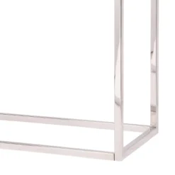 Pendroy Boho Glam Handcrafted Wood Console Table Natural/Silver - Christopher Knight Home -Living Furniture GUEST 2c5cf780 3d22 4e2c b236 8719f789b21c