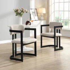 Christopher Knight Home Celica Modern Faux Wood Finish Upholstered Metal Dining Chairs (Set Of 2) 16 Christopher Knight Home Celica Modern Faux Wood Finish Upholstered Metal Dining Chairs (Set Of 2) -Living Furniture GUEST 2e3e2ce5 95ca 4f79 9385 4fc68b12b1f8
