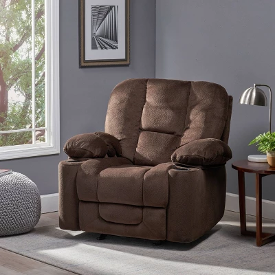 Gannon Glider Recliner Club Chair - Christopher Knight Home 1 Gannon Glider Recliner Club Chair - Christopher Knight Home