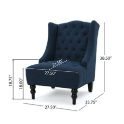 Toddman High Back Club Chair - Christopher Knight Home -Living Furniture GUEST 2f516421 3004 40ff a1e7 37f0b8971b3a